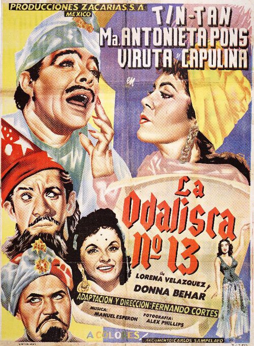 Смотреть фильм Одалиска № 13 / La odalisca No. 13 (1958) онлайн в хорошем качестве SATRip