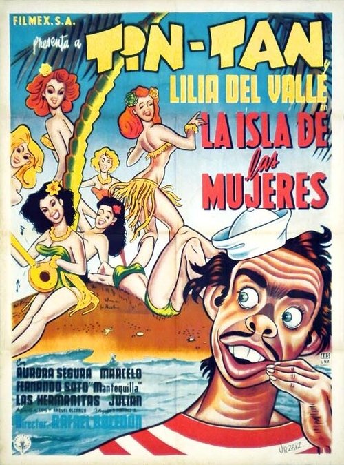 Смотреть фильм Остров женщин / La isla de las mujeres (1953) онлайн в хорошем качестве SATRip
