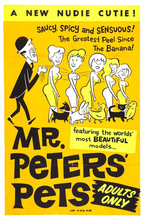 Смотреть фильм Питомцы мистера Питера / Mr. Peters' Pets (1963) онлайн в хорошем качестве SATRip