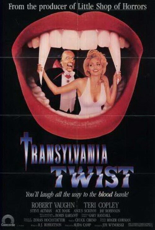 Смотреть фильм Поворот на Трансильванию / Transylvania Twist (1989) онлайн в хорошем качестве SATRip
