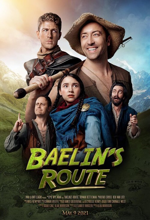 Смотреть фильм Путь Бэйлина / Baelin's Route: An Epic NPC Man Adventure (2021) онлайн в хорошем качестве HDRip