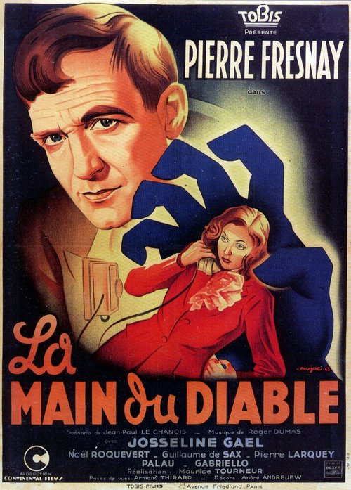Смотреть фильм Рука дьявола / La main du diable (1943) онлайн в хорошем качестве SATRip