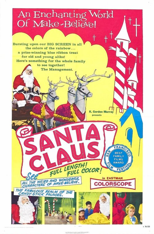 Смотреть фильм Санта Клаус / Santa Claus (1959) онлайн в хорошем качестве SATRip
