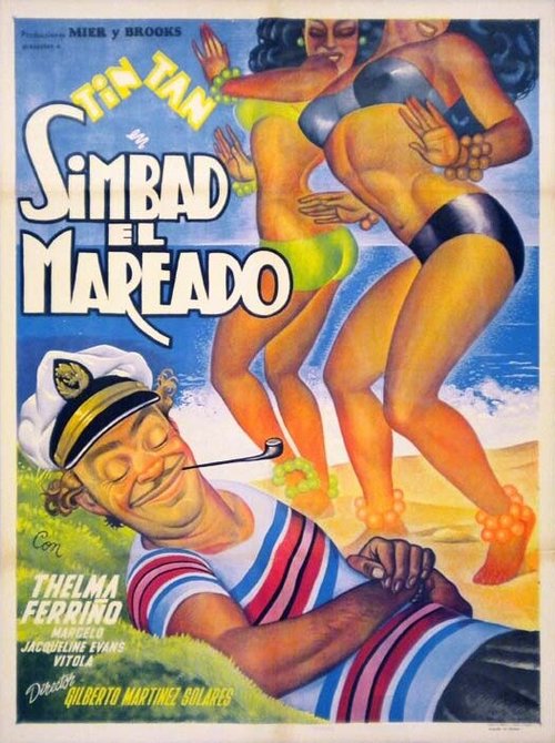 Смотреть фильм Simbad el Mareado (1950) онлайн в хорошем качестве SATRip