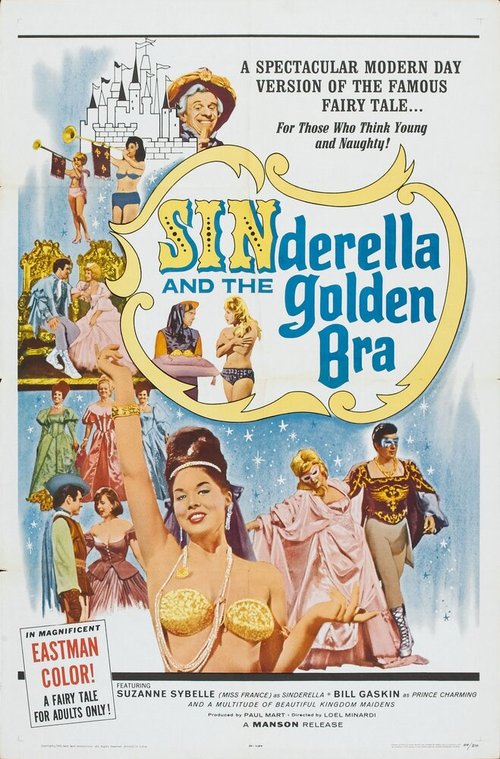 Смотреть фильм Sinderella and the Golden Bra (1964) онлайн в хорошем качестве SATRip