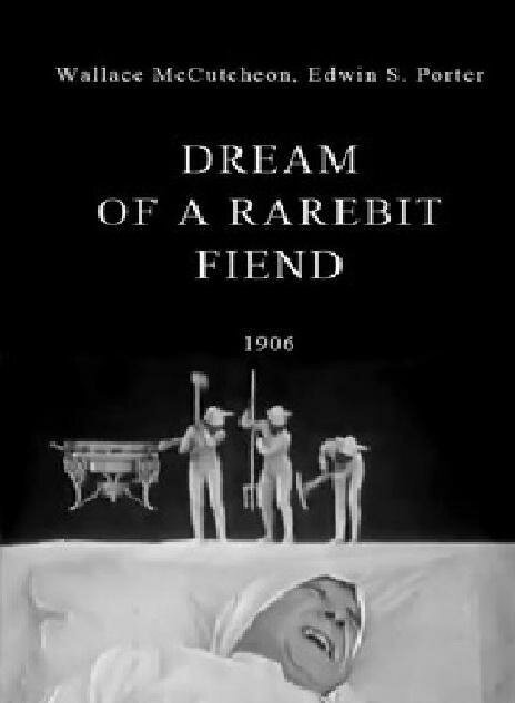 Смотреть фильм Сон любителя гренок с сыром / Dream of a Rarebit Fiend (1906) онлайн 