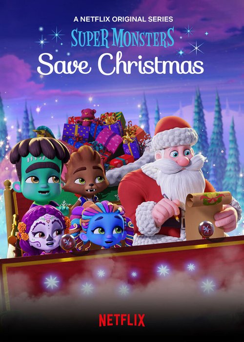Смотреть фильм Супермонстры спасают Рождество / Super Monsters Save Christmas (2019) онлайн в хорошем качестве HDRip
