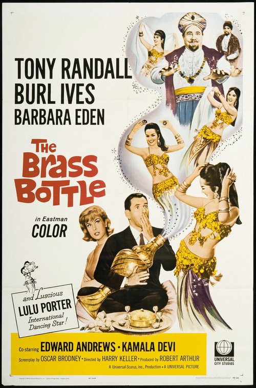 Смотреть фильм The Brass Bottle (1964) онлайн в хорошем качестве SATRip