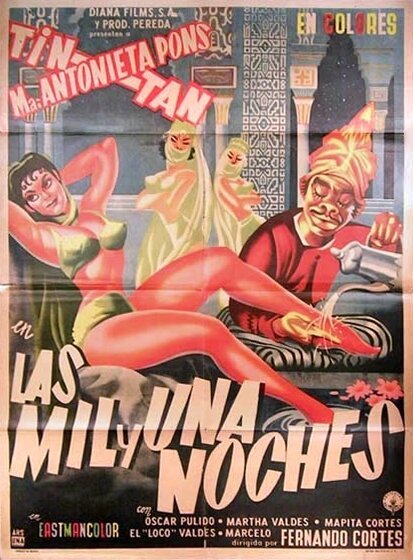 Смотреть фильм Тысяча и одна ночь / Las mil y una noches (1958) онлайн в хорошем качестве SATRip