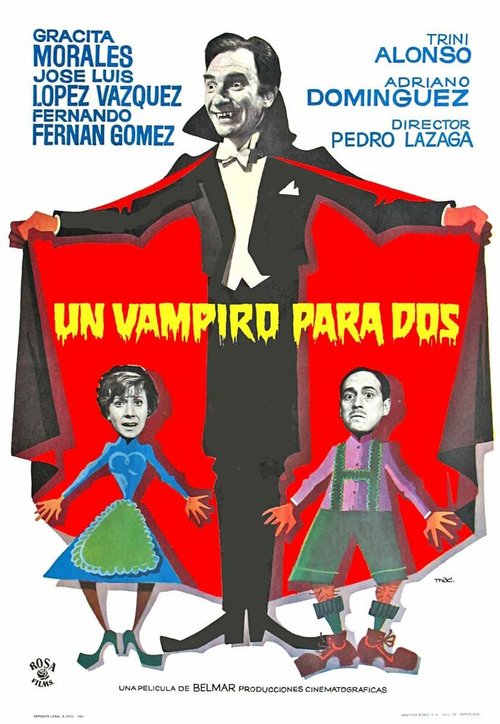 Смотреть фильм Un vampiro para dos (1965) онлайн в хорошем качестве SATRip
