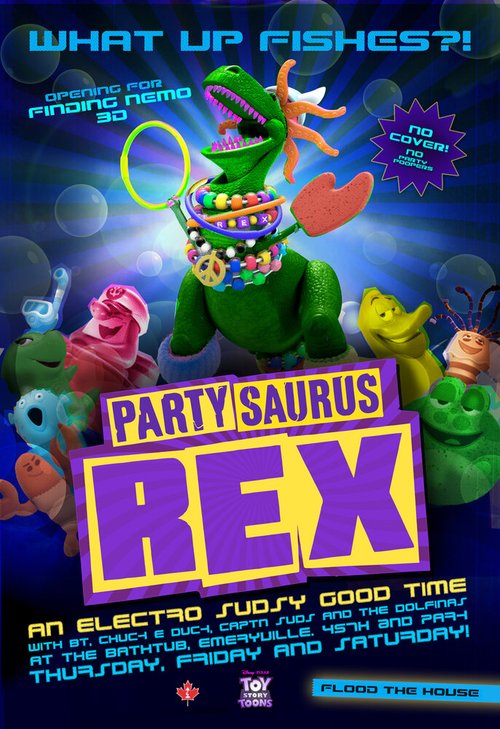 Смотреть фильм Веселозавр Рекс / Partysaurus Rex (2012) онлайн 