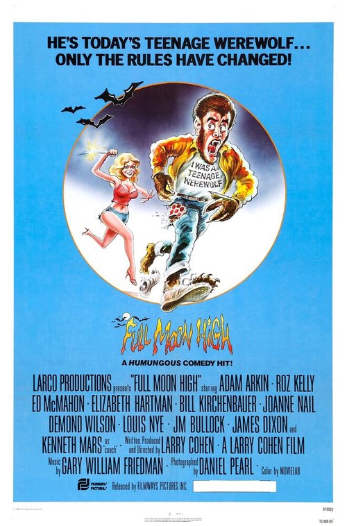 Смотреть фильм Восход полной луны / Full Moon High (1981) онлайн в хорошем качестве SATRip