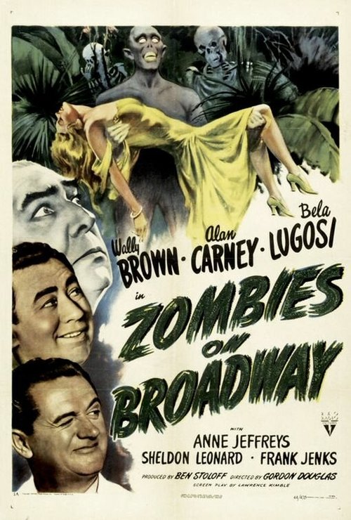 Смотреть фильм Зомби на Бродвее / Zombies on Broadway (1945) онлайн в хорошем качестве SATRip