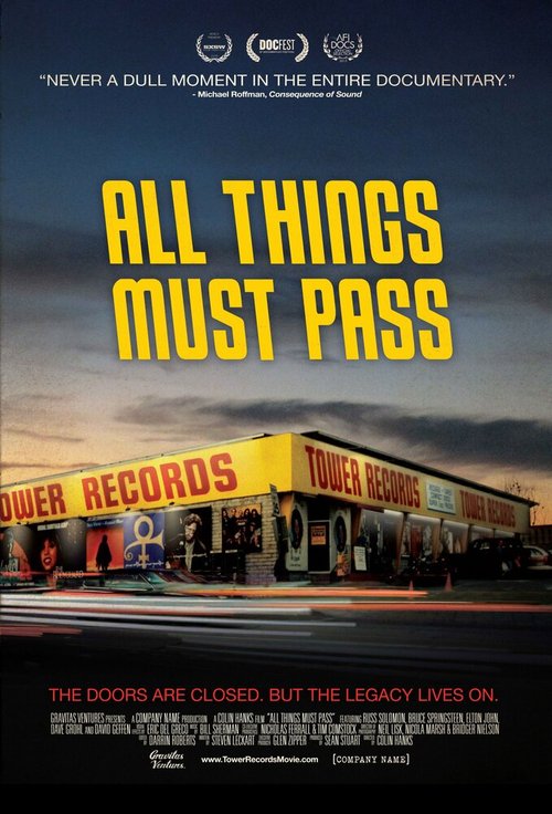 Смотреть фильм All Things Must Pass: The Rise and Fall of Tower Records (2015) онлайн в хорошем качестве HDRip
