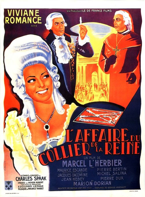 Смотреть фильм Дело об ожерелье королевы / L'affaire du collier de la reine (1946) онлайн в хорошем качестве SATRip