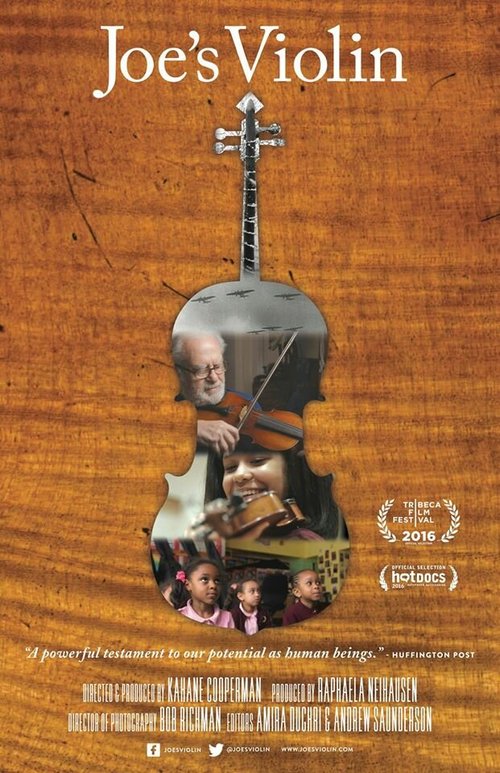 Смотреть фильм Скрипка Джо / Joe's Violin (2016) онлайн в хорошем качестве CAMRip