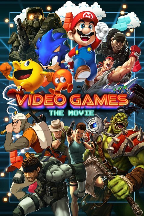 Смотреть фильм Видеоигры: Кино / Video Games: The Movie (2014) онлайн в хорошем качестве HDRip