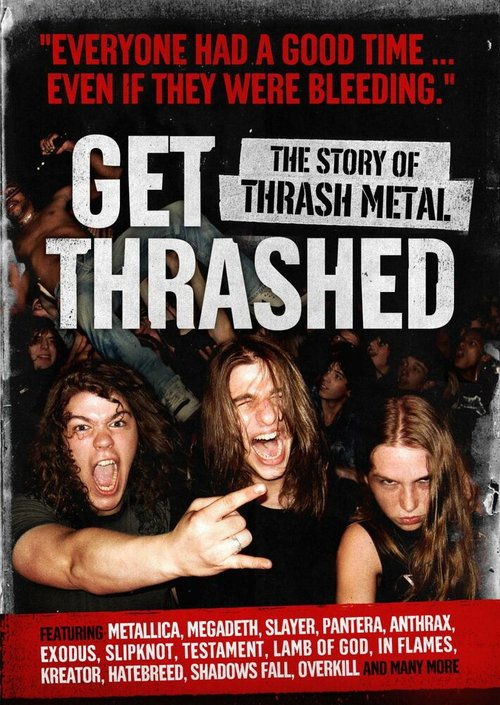 Смотреть фильм Внимание, ТРЭШ! История трэш-метала / Get Thrashed (2006) онлайн в хорошем качестве HDRip