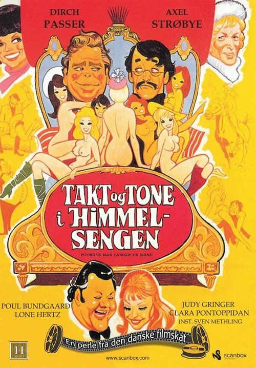 Смотреть фильм 1001 датских удовольствий / Takt og tone i himmelsengen (1972) онлайн в хорошем качестве SATRip