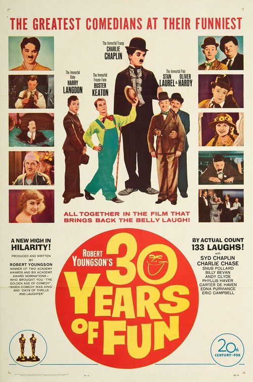 Смотреть фильм 30 лет веселья / 30 Years of Fun (1963) онлайн в хорошем качестве SATRip