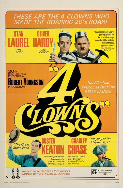 Смотреть фильм 4 клоуна / 4 Clowns (1970) онлайн в хорошем качестве SATRip