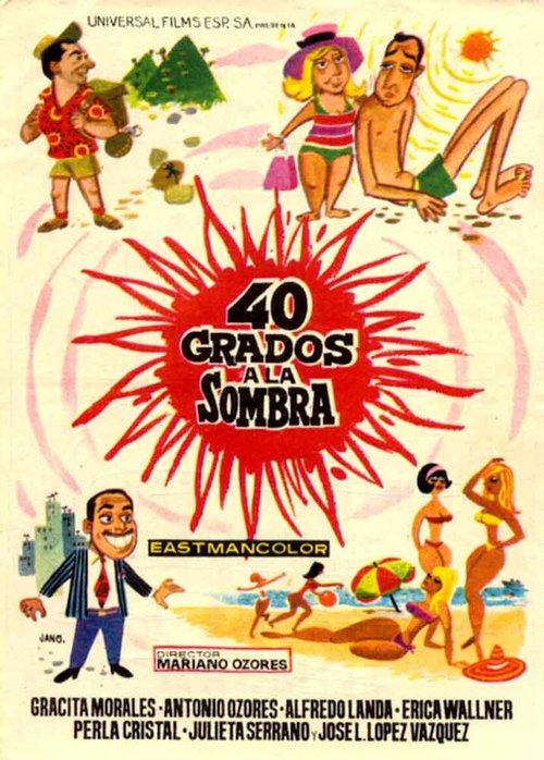 Смотреть фильм 40 градусов в тени / 40 grados a la sombra (1967) онлайн в хорошем качестве SATRip