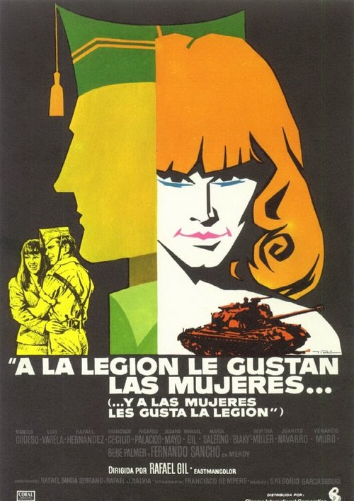 Смотреть фильм A la legión le gustan las mujeres... y a las mujeres, les gusta la legión (1976) онлайн в хорошем качестве SATRip