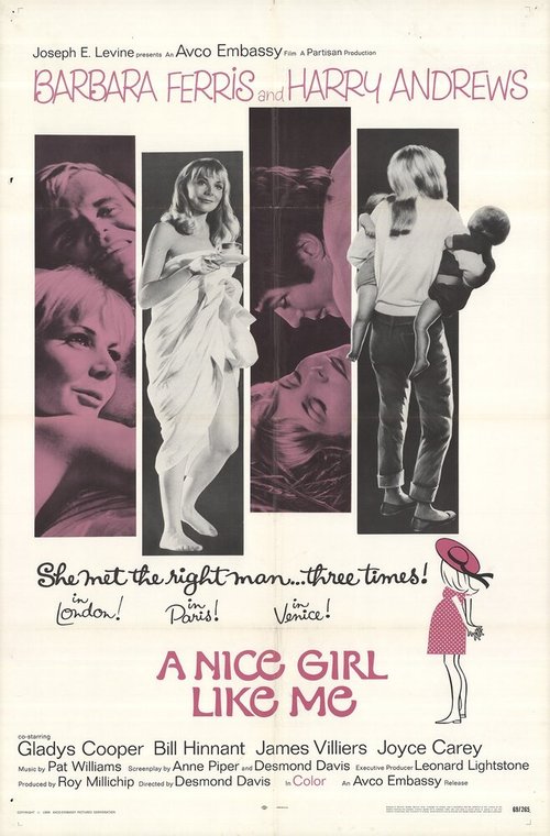 Смотреть фильм A Nice Girl Like Me (1969) онлайн в хорошем качестве SATRip