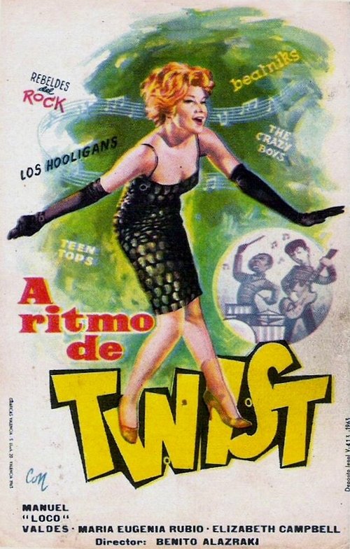 Смотреть фильм A ritmo de twist (1962) онлайн в хорошем качестве SATRip