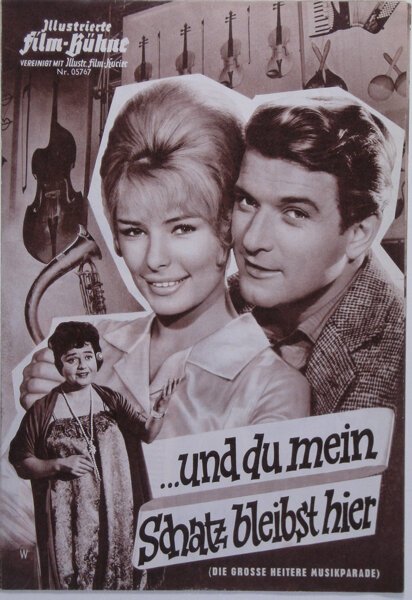 Смотреть фильм А ты, киска, оставайся здесь / ...und du, mein Schatz, bleibst hier (1961) онлайн в хорошем качестве SATRip