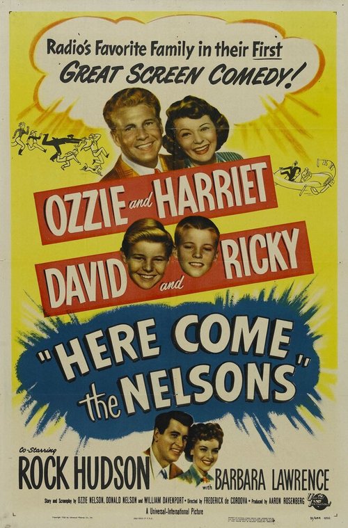 Смотреть фильм А вот и Нелсоны / Here Come the Nelsons (1952) онлайн в хорошем качестве SATRip