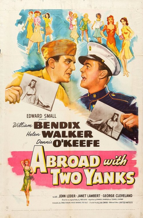 Смотреть фильм Abroad with Two Yanks (1944) онлайн в хорошем качестве SATRip