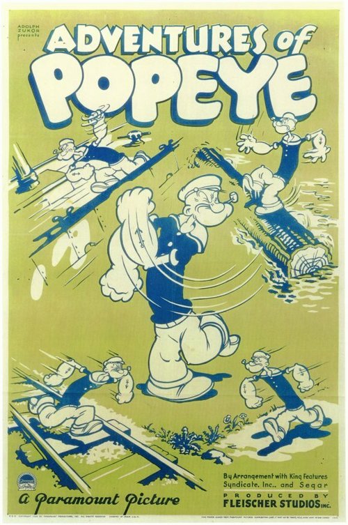 Смотреть фильм Adventures of Popeye (1935) онлайн 