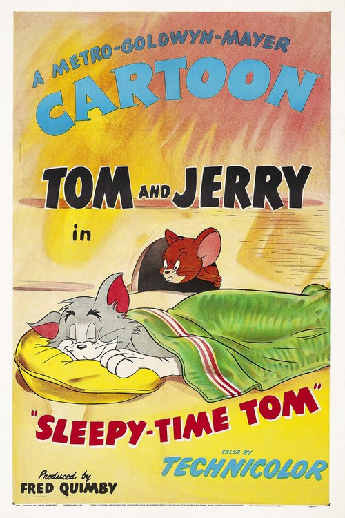 Смотреть фильм Ах, как хочется спать / Sleepy-Time Tom (1951) онлайн 