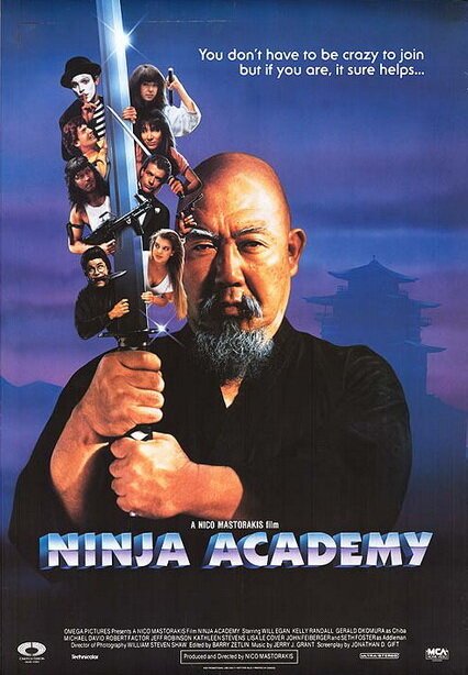 Смотреть фильм Академия ниндзя / Ninja Academy (1989) онлайн в хорошем качестве SATRip