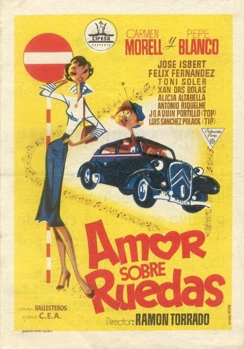 Смотреть фильм Amor sobre ruedas (1954) онлайн в хорошем качестве SATRip