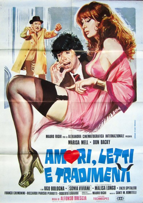 Смотреть фильм Amori, letti e tradimenti (1975) онлайн в хорошем качестве SATRip