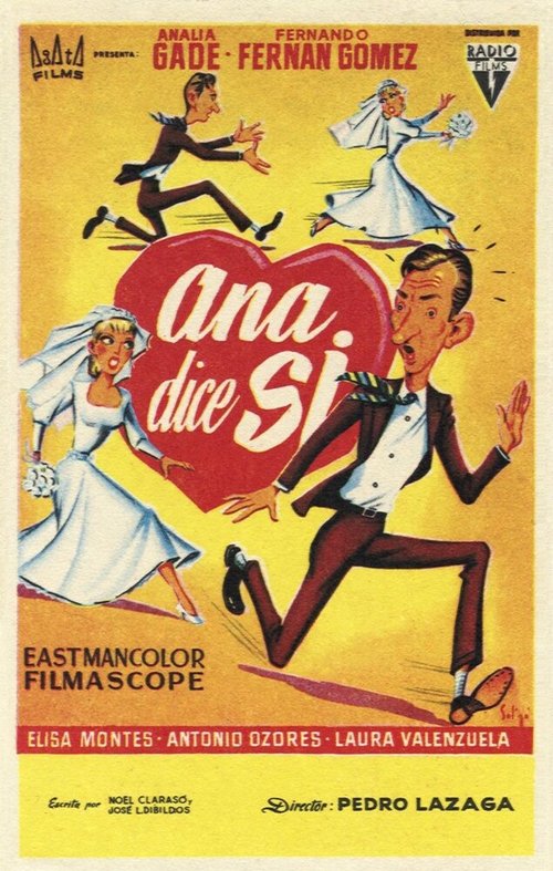Смотреть фильм Анна говорит \'\'да\'\' / Ana dice sí (1958) онлайн в хорошем качестве SATRip