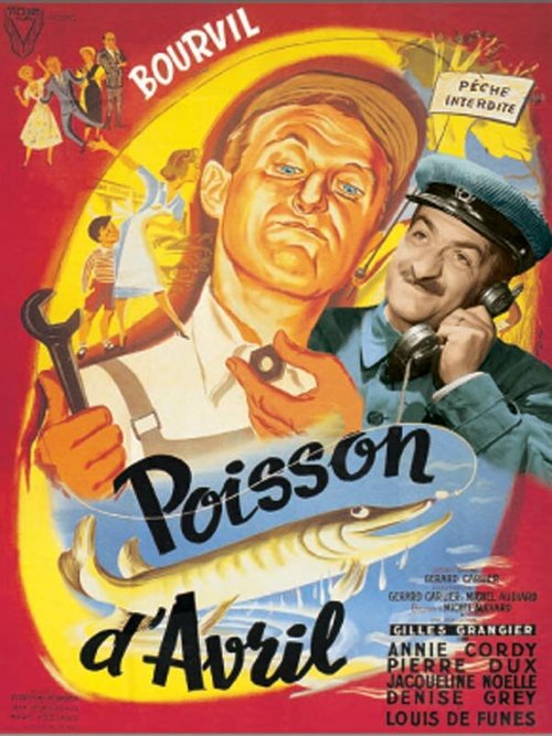 Смотреть фильм Апрельская рыбка / Poisson d'avril (1954) онлайн в хорошем качестве SATRip