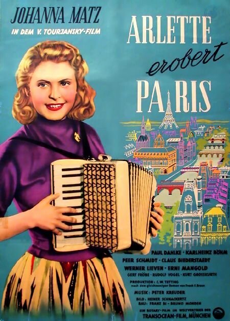 Смотреть фильм Арлетта покоряет Париж / Arlette erobert Paris (1953) онлайн в хорошем качестве SATRip