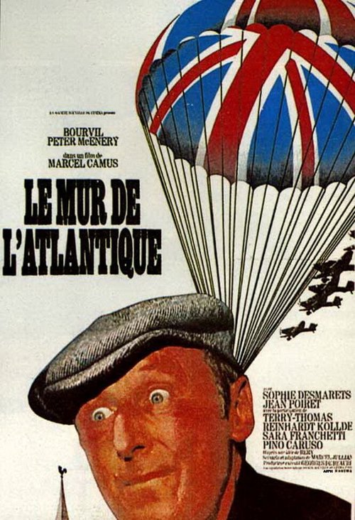 Смотреть фильм Атлантический вал / Le mur de l'Atlantique (1970) онлайн в хорошем качестве SATRip