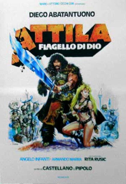 Аттила, бич божий / Attila flagello di Dio