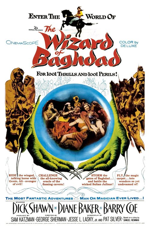 Смотреть фильм Багдадский чародей / The Wizard of Baghdad (1960) онлайн в хорошем качестве SATRip