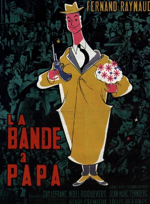 Смотреть фильм Банда отца / La bande à papa (1956) онлайн в хорошем качестве SATRip