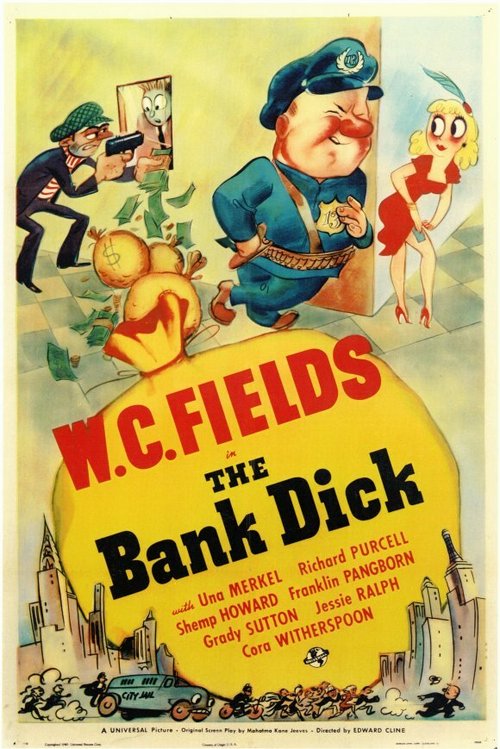 Смотреть фильм Банковский сыщик / The Bank Dick (1940) онлайн в хорошем качестве SATRip