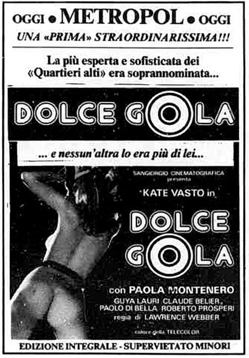 Смотреть фильм Бархатный рот / Dolce gola (1981) онлайн в хорошем качестве SATRip