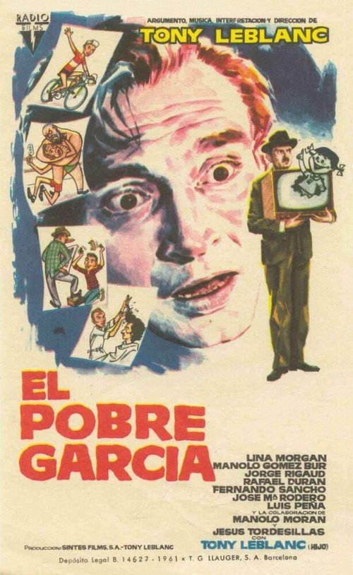 Смотреть фильм Бедный Гарсия / El pobre García (1961) онлайн в хорошем качестве SATRip
