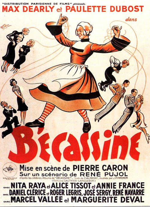 Смотреть фильм Бекассин / Bécassine (1940) онлайн в хорошем качестве SATRip