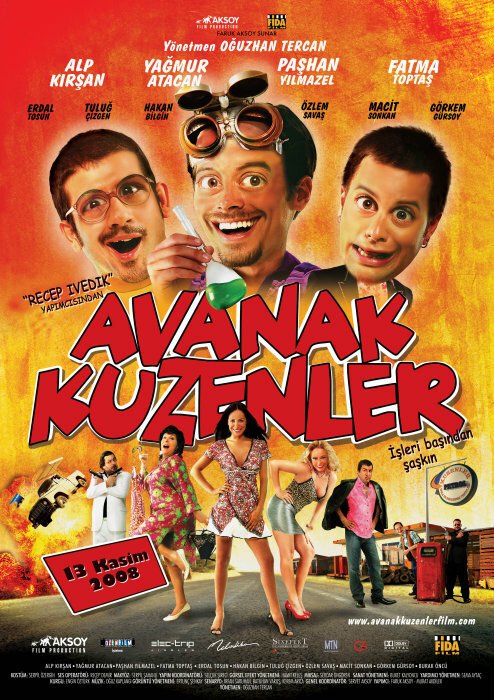 Смотреть фильм Бестолковые кузены / Avanak Kuzenler (2008) онлайн в хорошем качестве HDRip