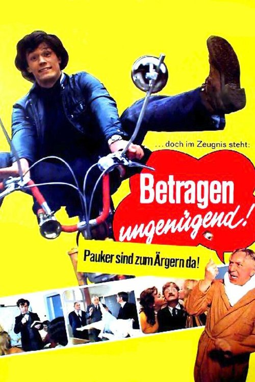 Смотреть фильм Betragen ungenügend! (1972) онлайн в хорошем качестве SATRip
